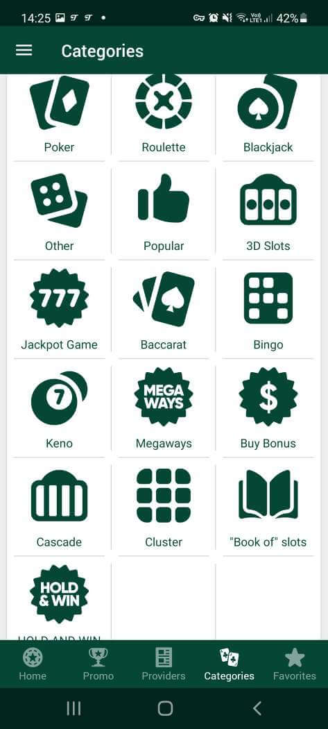 Betwinner casino mobile app