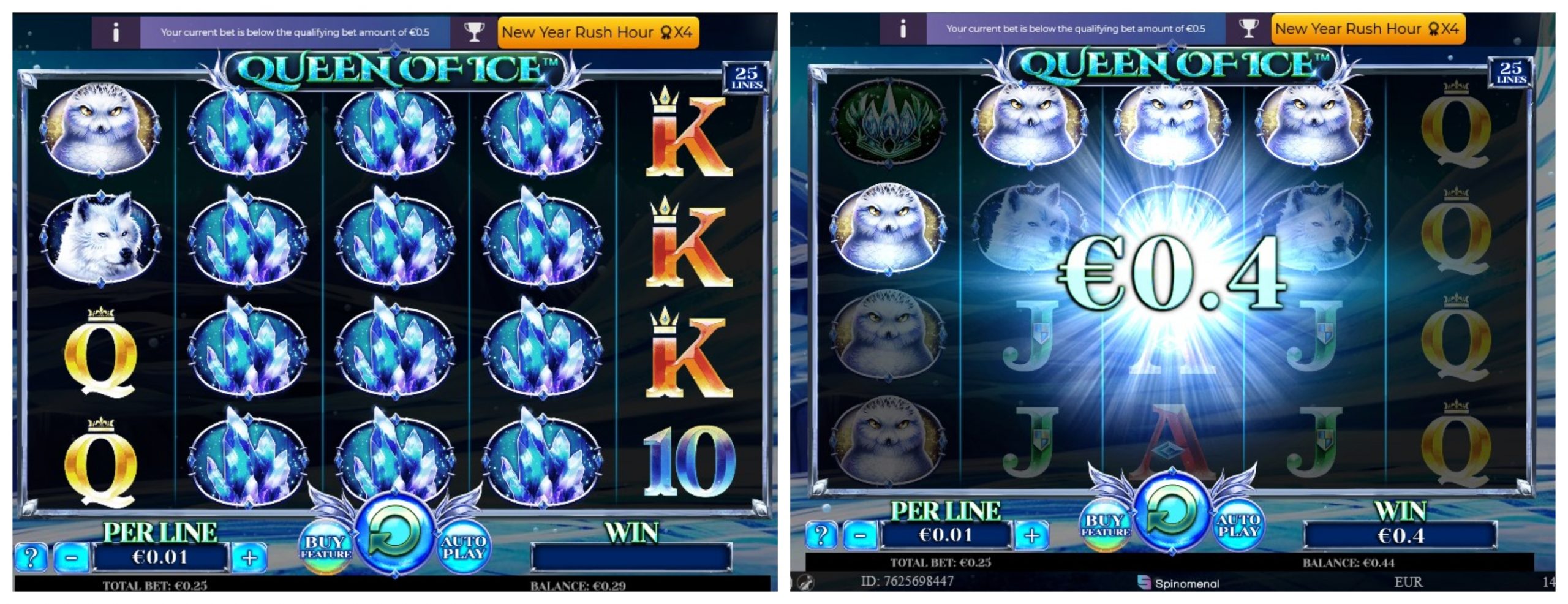 queen of ice ggbet casino slot